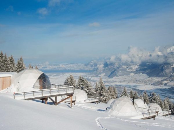 Whitepod Eco-Luxury Hotel, Surga Glamping di Pegunungan Alpen Swiss