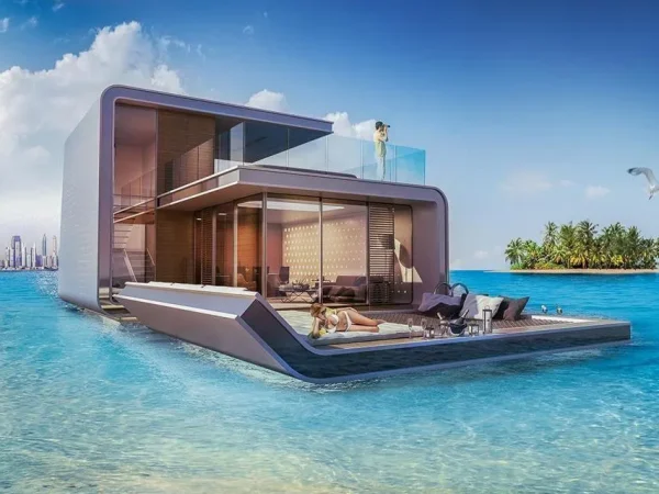 Floating Seahorse Villas, Kemewahan Hidup di Atas dan Bawah Laut Dubai