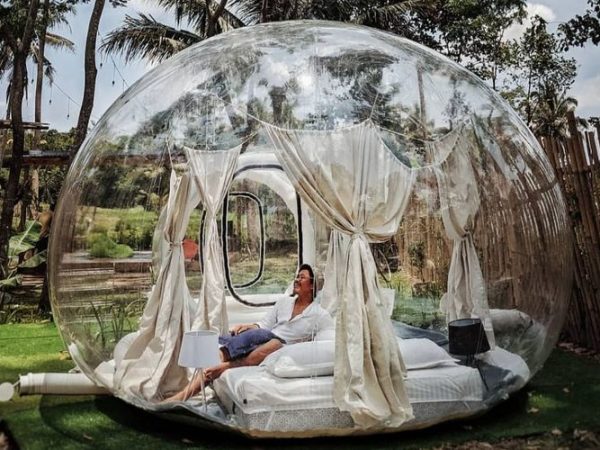 Penginapan Bubble Tent Bromo, Tidur dengan Langit Penuh Bintang