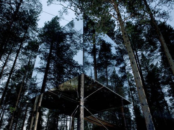 Mirrorcube di Treehotel, Pengalaman Menginap yang Menyatu dengan Alam